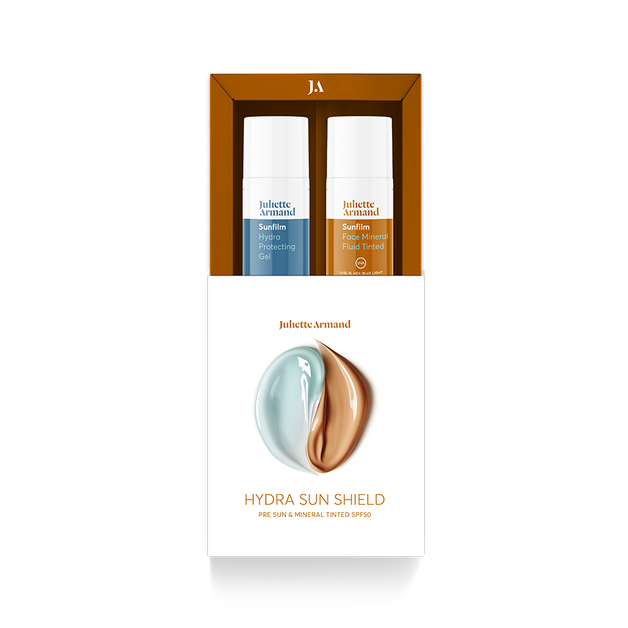 Hydra Sun Shield: Pre Sun & Mineral Tinted SPF50